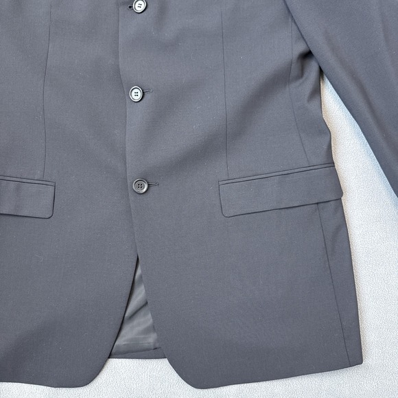 Ermenegildo Zegna Soft Sport Coat Mens EU 56 Short (US 46S) Black Neiman Marcus - Picture 8 of 16